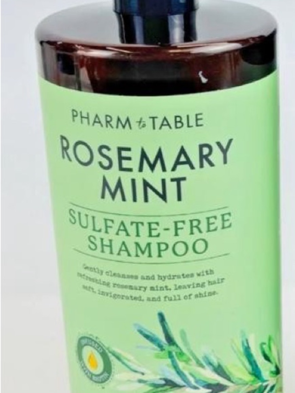 Pharm To Table Rosemary Mint Shampoo Sulfate-free 33 fl oz